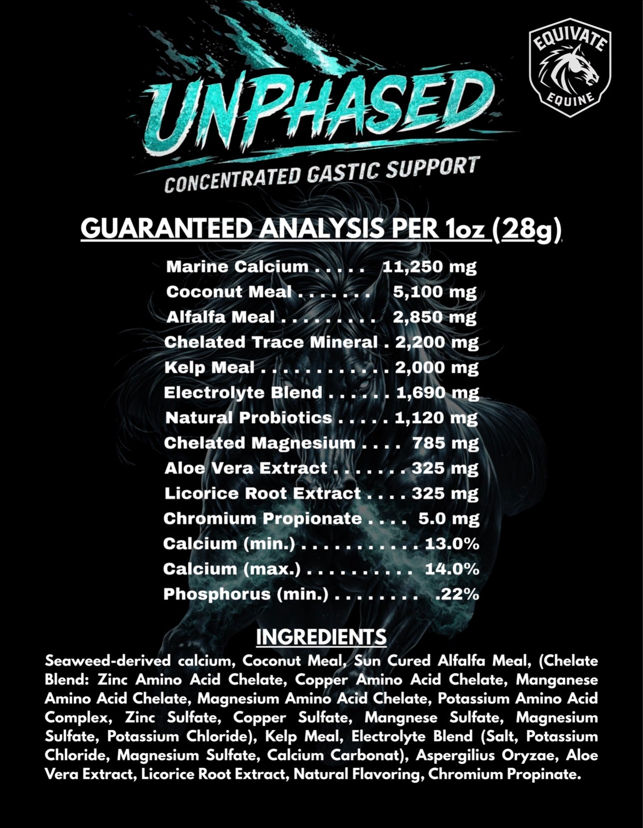 UNPHASED - Gastric Fore+Hindgut Supplement