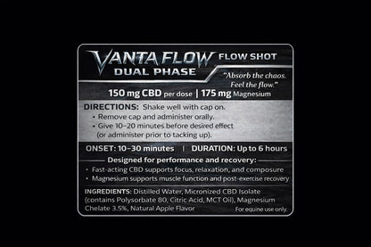 VANTA FLOW - Micronized Oral CBD Formula